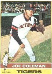 1976 Topps Baseball Cards      456     Joe Coleman